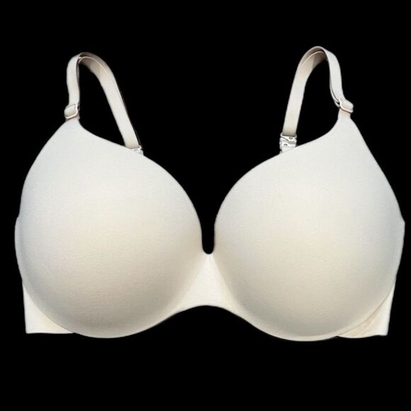 Victoria’s Secret Supersoft Perfect Shape Push up Padded bra Champagne 32DDD - Picture 2 of 4